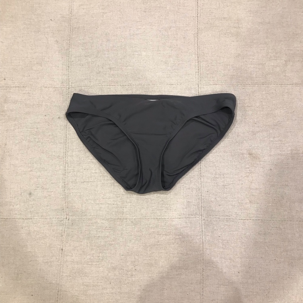 Gray bikini bottoms